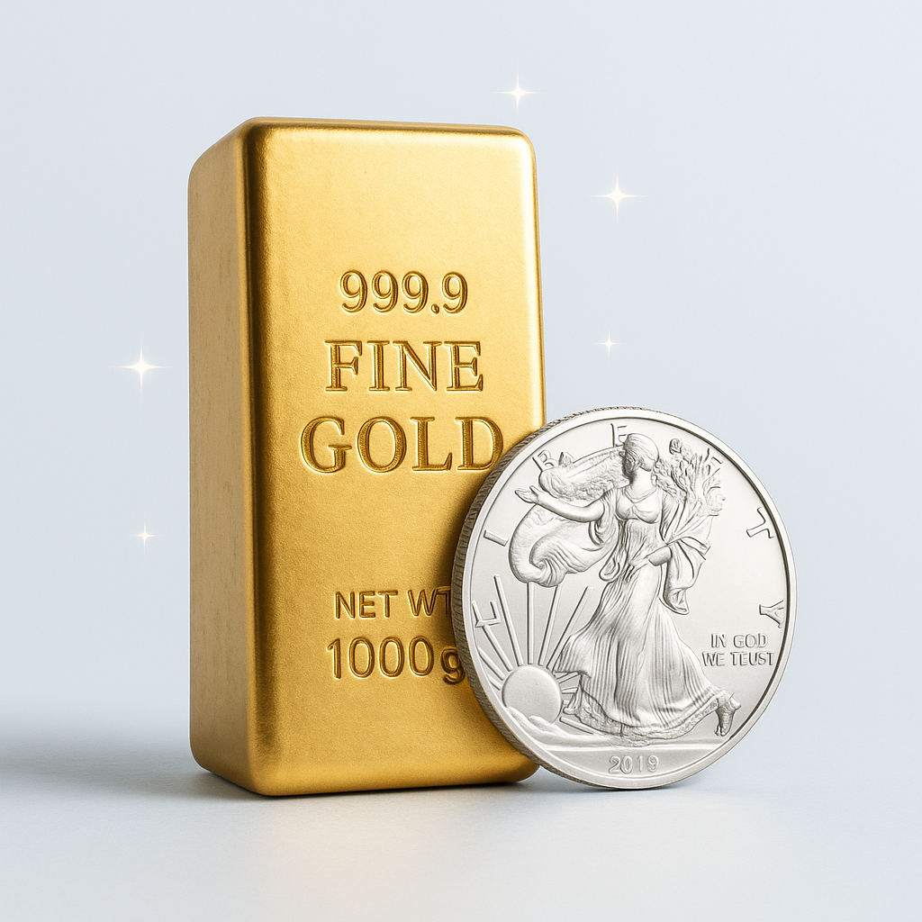 Инвестиционно злато и сребро